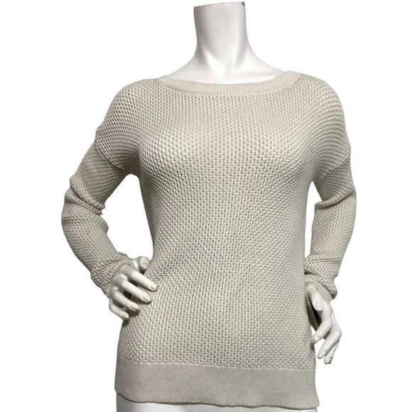 Theory Cotton Slouchy Pullover - Picture 1 of 4